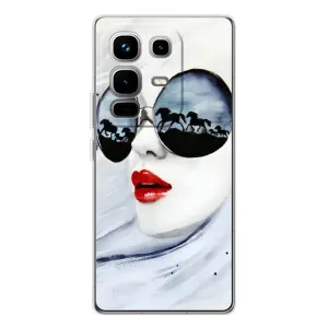 Чехол с картинкой Модные Девчонки Infinix Note 50 (Любительница коней)