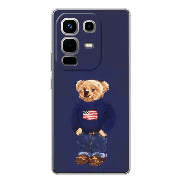 Чохол з малюнком «Мішка USA» для Infinix Note 50