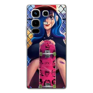 Чехол с картинкой Модные Девчонки Infinix Note 50 (Модная девушка)