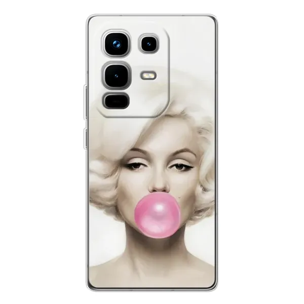 Чехол с рисунком «Монро» для Infinix Note 50 Чехол с рисунком «Монро» для Infinix Note 50