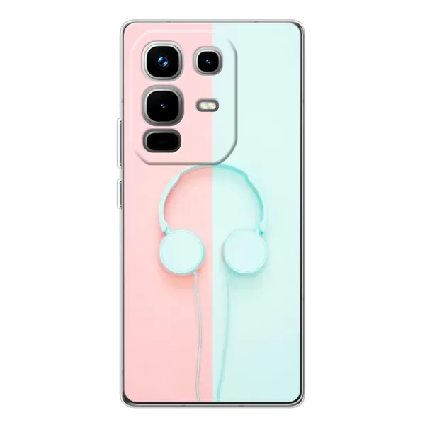 Чехол с рисунком «Наушники» для Infinix Note 50 Чехол с рисунком «Наушники» для Infinix Note 50
