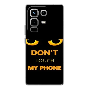 Чехол с Прикольным принтом на Infinix Note 50 (Не трогай мой телефон)