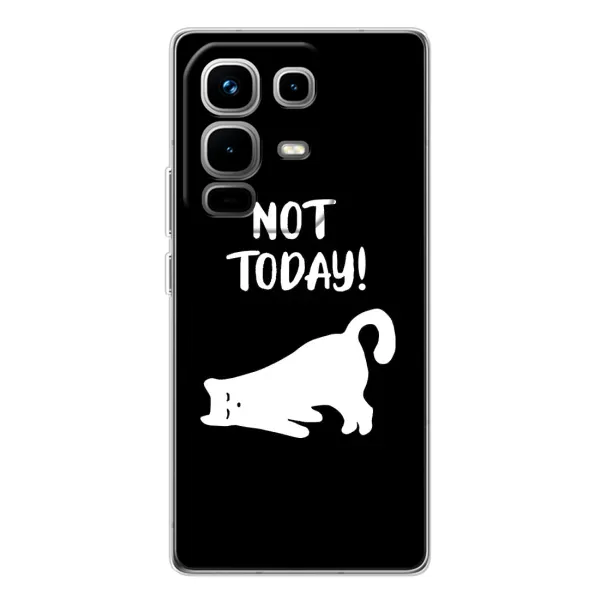 Чехол с рисунком «Not Today» для Infinix Note 50 Чехол с рисунком «Not Today» для Infinix Note 50