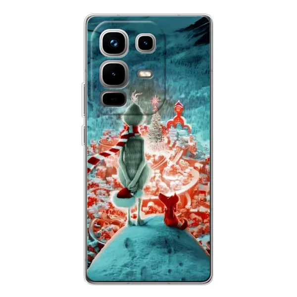 Чохол з малюнком «Новорічний Грінч» для Infinix Note 50 Чохол з малюнком «Новорічний Грінч» для Infinix Note 50