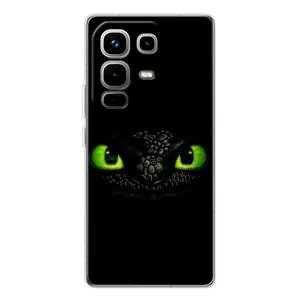 Чехол дракон Беззубик для Infinix Note 50 (Глаза Беззубика)