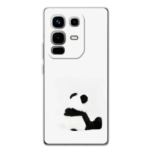 Чехол с рисунком «Панда обиделся» для Infinix Note 50 Чехол с рисунком «Панда обиделся» для Infinix Note 50