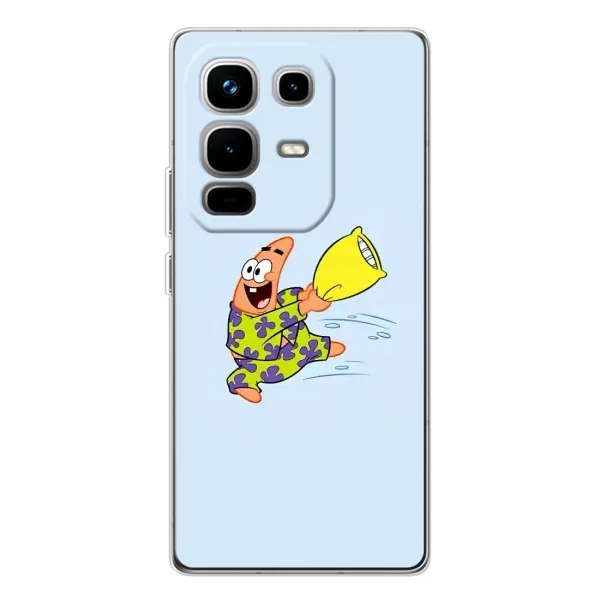 Чехол с рисунком «Патрик с подушкой» для Infinix Note 50 Чехол с рисунком «Патрик с подушкой» для Infinix Note 50