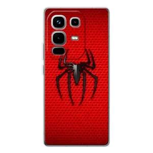 Чехол Супергерой Человека Паука на Infinix Note 50 (Паук марвел)