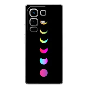 Чехол (ТПУ) с планетами на Infinix Note 50 (Полнолуние)