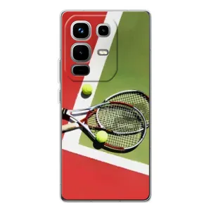 Чехлы с принтом Спортивная тематика для Infinix Note 50 (Ракетки теннис)