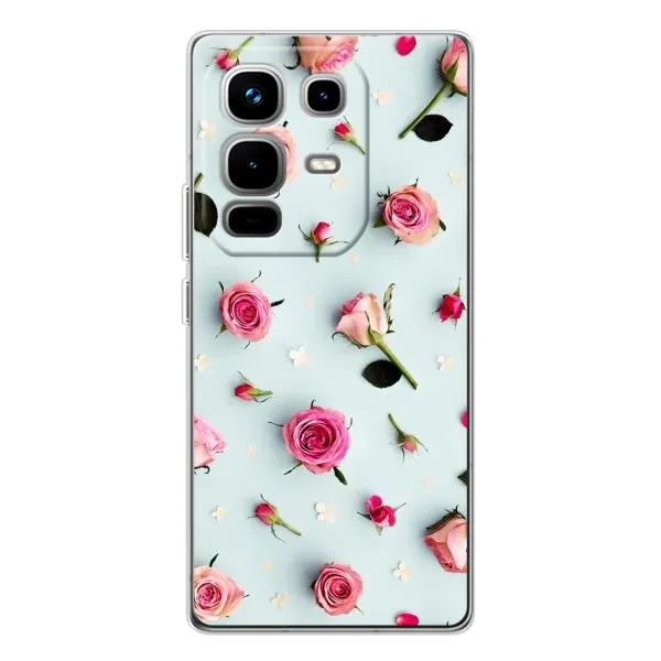 Чехол с рисунком «Разные цветы» для Infinix Note 50 Чехол с рисунком «Разные цветы» для Infinix Note 50