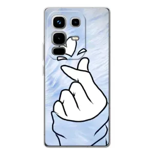 Чехлы (Знак сердечка) на Infinix Note 50 (Сердечка знак)