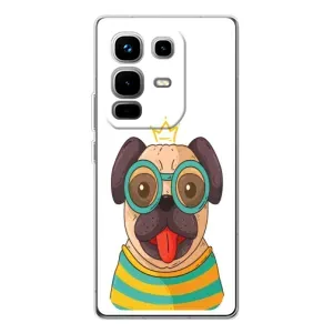 Бампер для Infinix Note 50 з картинкою "Песики" (Собака Король)