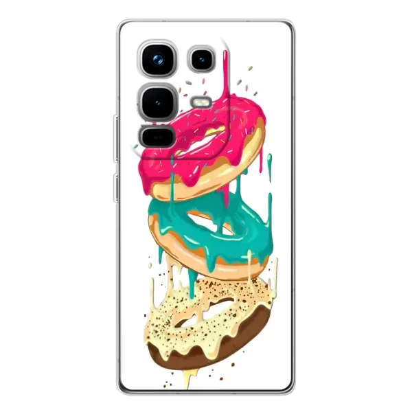 Чехол с рисунком «Сочные пончики» для Infinix Note 50 Чехол с рисунком «Сочные пончики» для Infinix Note 50