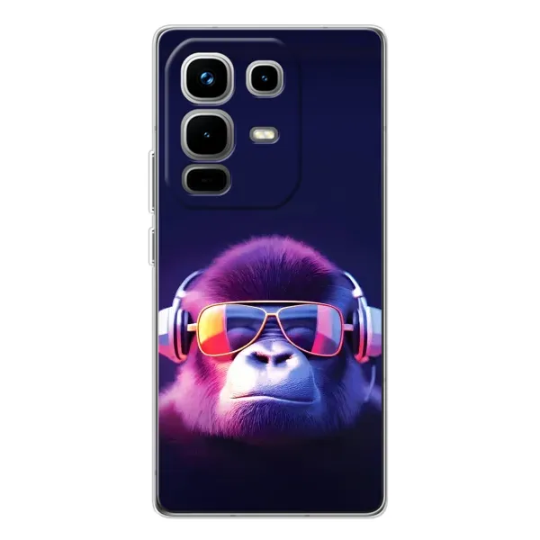 Чехол с рисунком «Стильная обезьяна» для Infinix Note 50 Чехол с рисунком «Стильная обезьяна» для Infinix Note 50