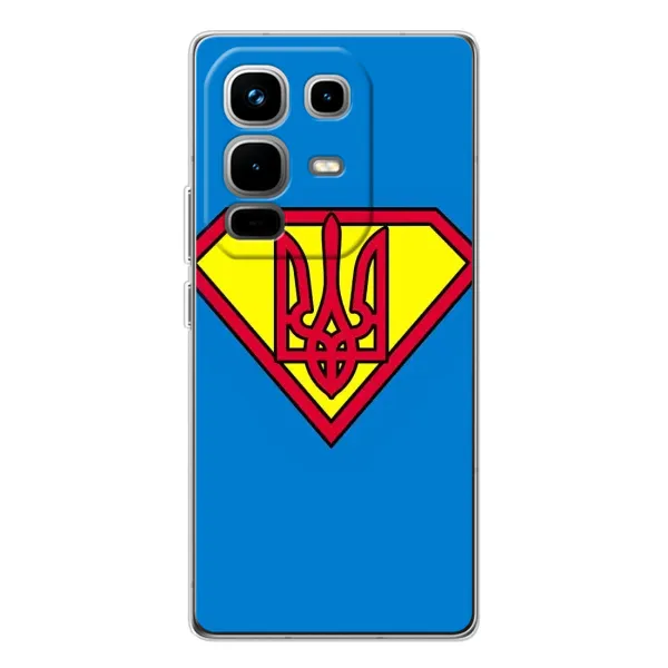 Чехол с рисунком «Super - Герб» для Infinix Note 50 Чехол с рисунком «Super - Герб» для Infinix Note 50