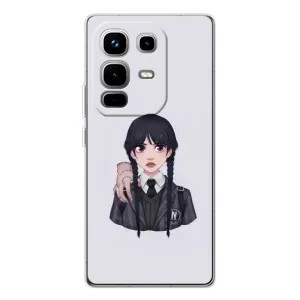 Чехлы с принтом Уэнсдей на Infinix Note 50 (Вещь Венсдей)