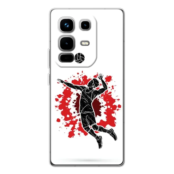 Чехол с рисунком «Волейболист» для Infinix Note 50 Чехол с рисунком «Волейболист» для Infinix Note 50