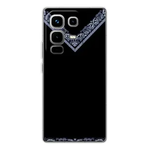 Силиконовый Чехол на Infinix Note 50 (Воротник вышиванки)