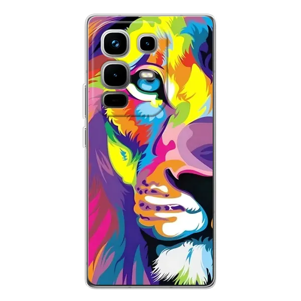 Чехол с рисунком «Яркий Лев» для Infinix Note 50