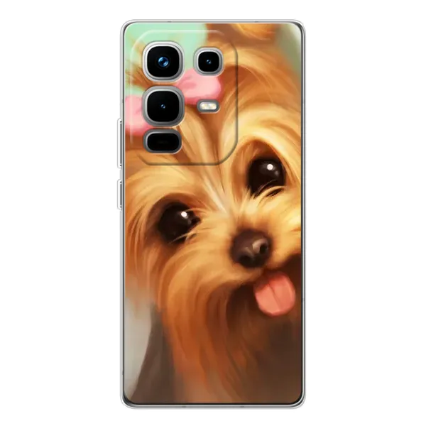 Чехол с рисунком «Йоршенский терьер» для Infinix Note 50 Чехол с рисунком «Йоршенский терьер» для Infinix Note 50
