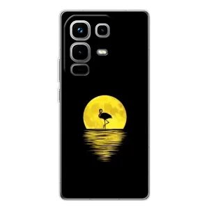Летний Чехол на Infinix Note 50 (Желтый Закат)