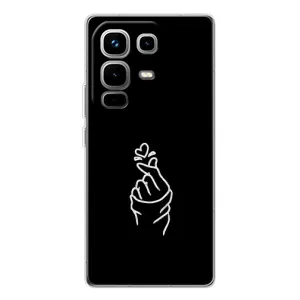 Чехлы (Знак сердечка) на Infinix Note 50 (Знак Сердечка)