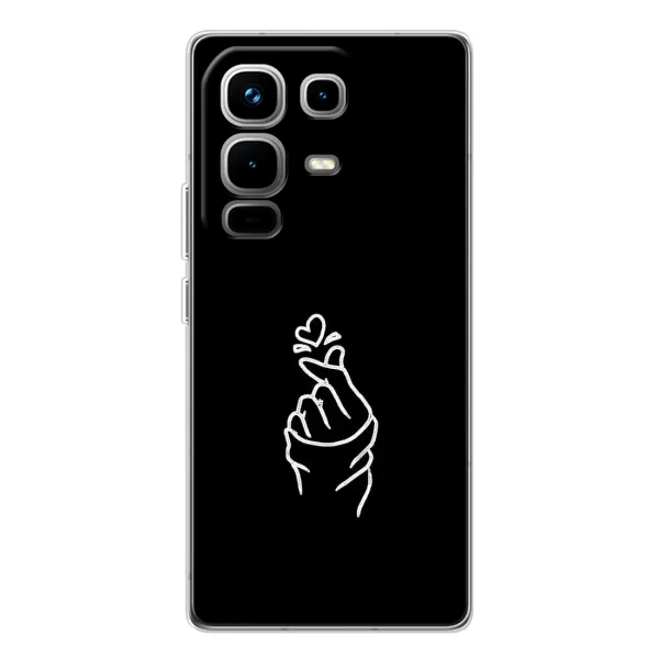 Чехол с рисунком «Знак Сердечка» для Infinix Note 50 Чехол с рисунком «Знак Сердечка» для Infinix Note 50