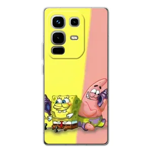 Чехлы с Патриком на Infinix Note 50 (Звонок)