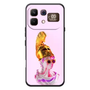 Чохол з Прикольним Принтом на Infinix Note 60 Pro (АРТ Статуя)
