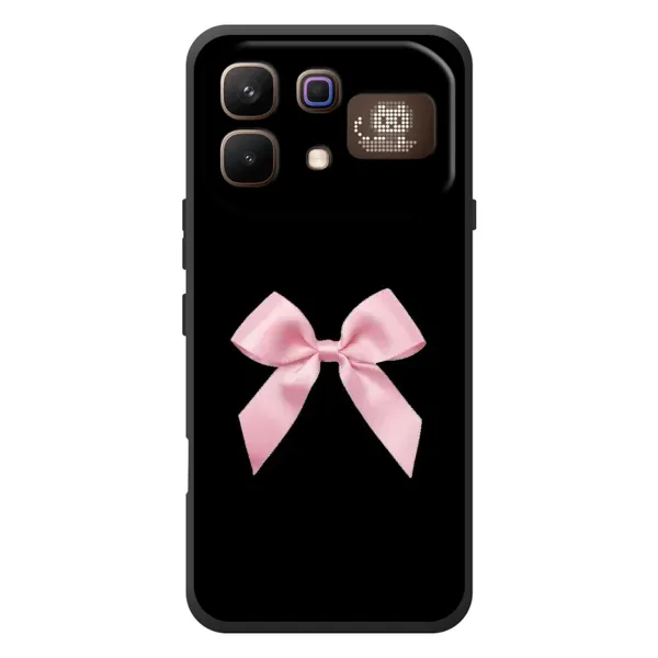 Чехол с рисунком «Бант на черном» для Infinix Note 60 Pro Чехол с рисунком «Бант на черном» для Infinix Note 60 Pro