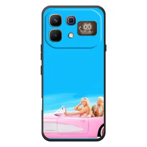 Силіконовый Чохол Барбі фільм на Infinix Note 60 Pro (Барбі і Кен)