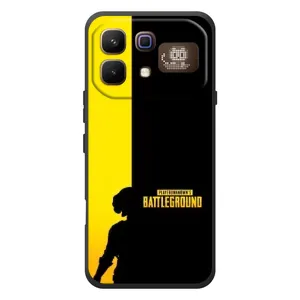 Чохол (TPU) з картинкою "Лого Пабг" на Інфінікс Ноут 60 Про (Battlegrounds)