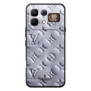 Текстурний Чохол Louis Vuitton для Інфінікс Ноут 60 Про (Білий ЛВ)