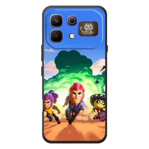 Силіконовый Чохол на Infinix Note 60 Pro з картинкою Brawl Stars (Бравел Старс)