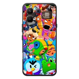 Силіконовый Чохол на Infinix Note 60 Pro з картинкою Brawl Stars (Brawl-Stars)