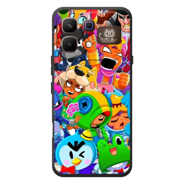 Чехол с рисунком «Brawl-Stars» для Infinix Note 60 Pro Чехол с рисунком «Brawl-Stars» для Infinix Note 60 Pro