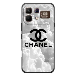 Чехол с Брендами одежды на Инфиникс Ноут 60 Про (CHANEL)