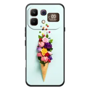 Чохли з тематикою "КВІТИ" на Infinix Note 60 Pro (Квітка-морозиво)