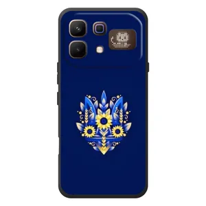 Чохол Укр Символіка для Infinix Note 60 Pro (Квітучий Герб)