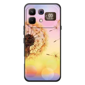 Силіконовий Чохол з кульбабками на Infinix Note 60 Pro (Квітка-кульбаба)