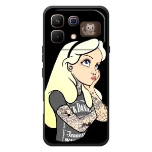 Чохол Стильні дівчата на Infinix Note 60 Pro (Дівчина образилася)