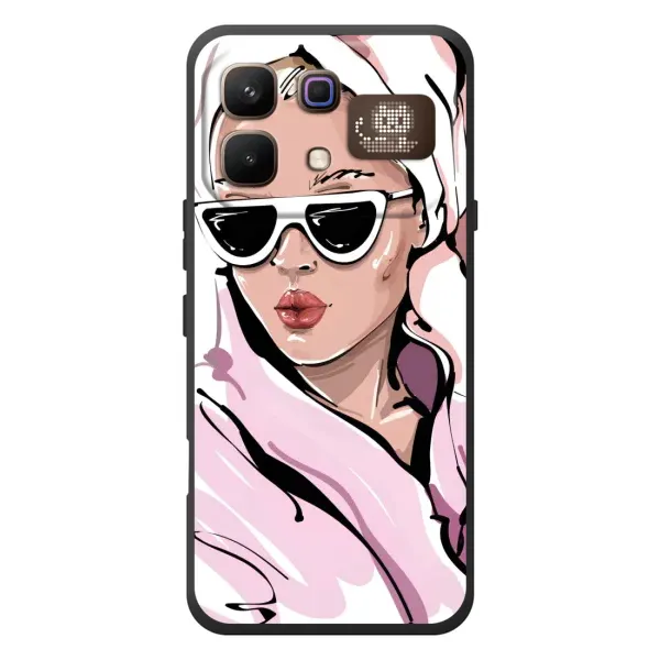 Чехол с рисунком «Девушка в халате» для Infinix Note 60 Pro Чехол с рисунком «Девушка в халате» для Infinix Note 60 Pro