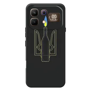 Чохол з картинкою (Патріотичний ГЕРБ) на Infinix Note 60 Pro (Герб - Молотова)