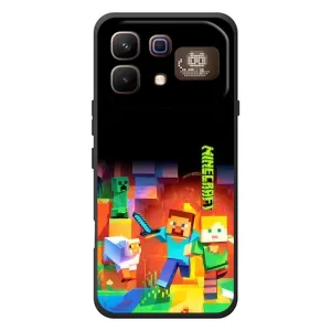 Чохли для Infinix Note 60 Pro (Персонажі МайнКрафт) (Герой Майнкрафт)