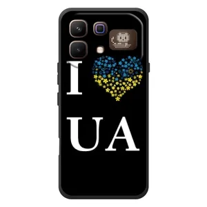 Силиконовый Чехол на Infinix Note 60 Pro (Я-Украина) (I Love UA)