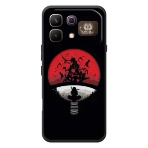 Чехлы с картинкой Итачи Учиха на Infinix Note 60 Pro (Итачи на черном)