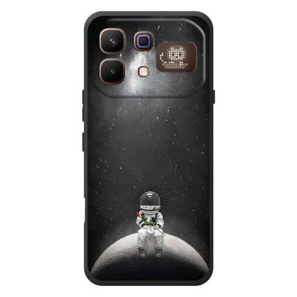 Чехол с рисунком «Космонавт романтик» для Infinix Note 60 Pro