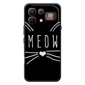 Бампер с изображением Котиков для Инфиникс Ноут 60 Про (КОТИК MEOW)