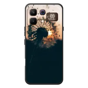 Силіконовий Чохол з кульбабками на Infinix Note 60 Pro (Гарна кульбабка)